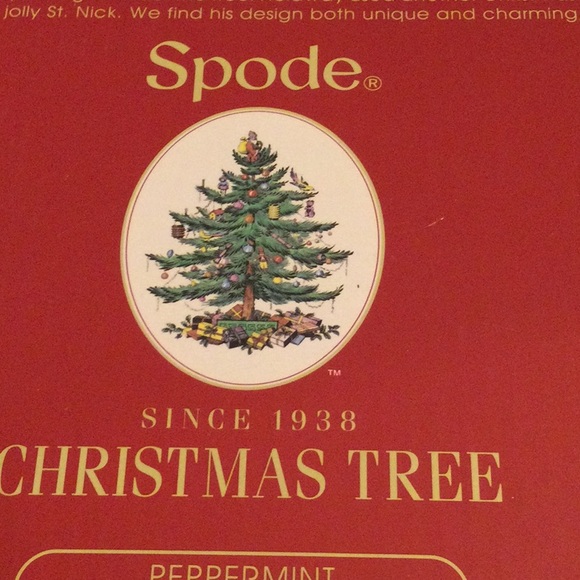 NIB Spode “peppermint” cake plate and server - Picture 6 of 7